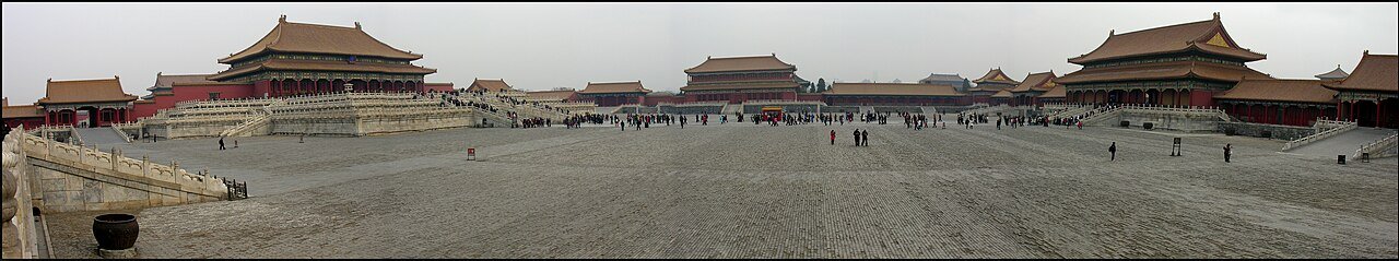 Panorama of the Forbidden City, Beijing