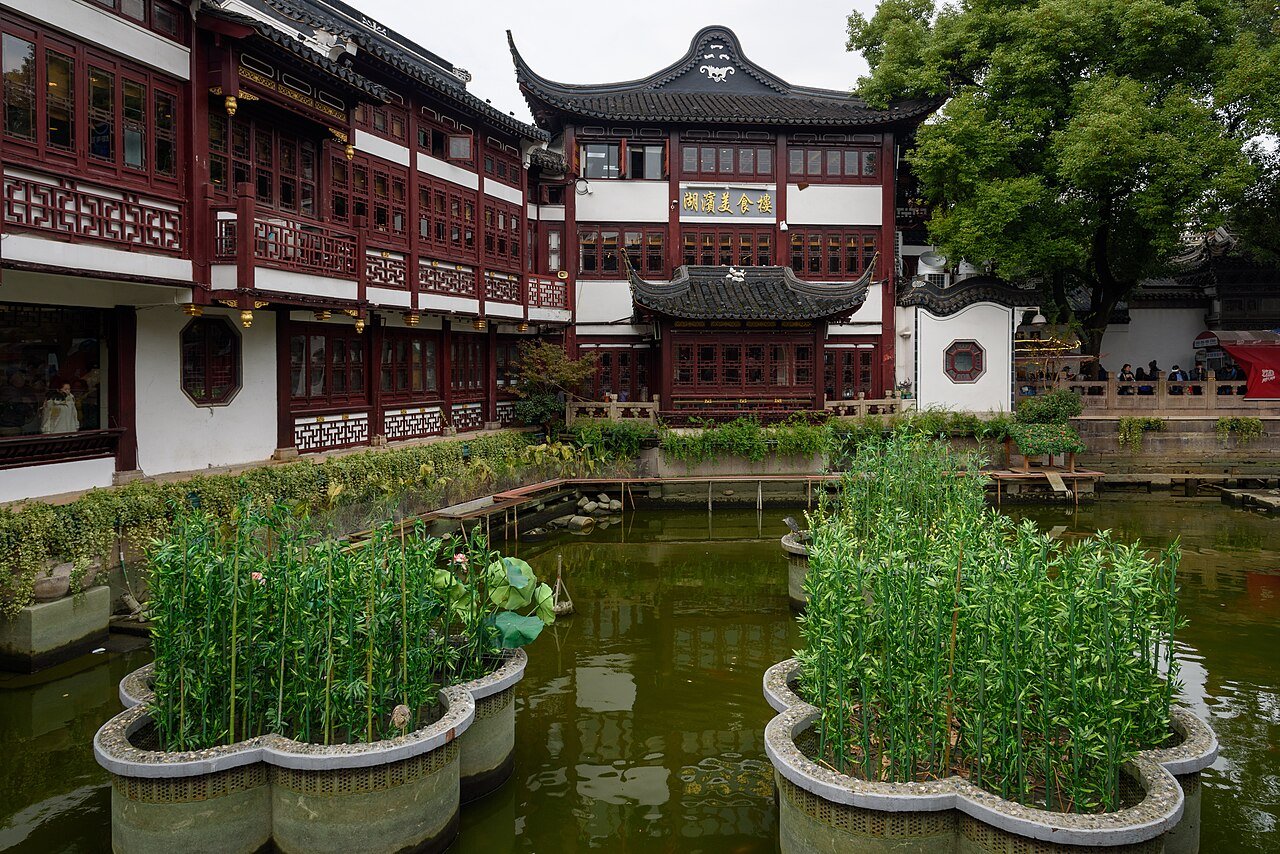 Pavilions and rockeries in Yu Garden, Shanghai